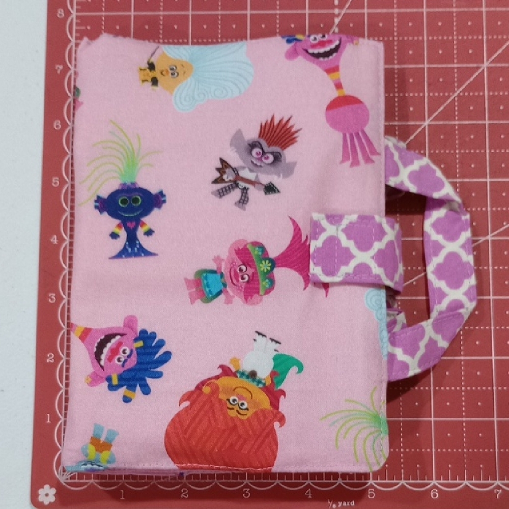 Pink Trolls Character Tote Bag